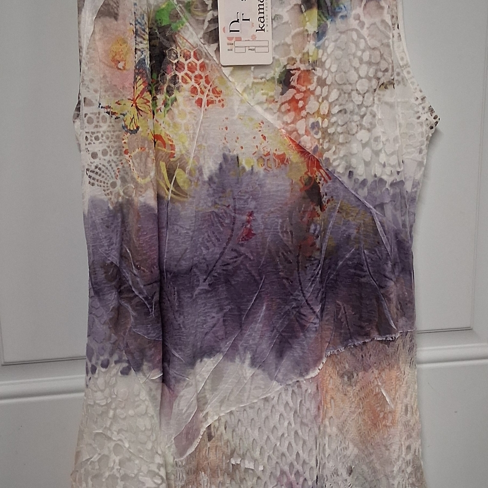 Kamana Multicolor Sleeveless Dress